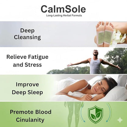 Fitpiick Premium Natural Detox Foot Patches (2x5 packs) BUY 1 GET 1 FREE