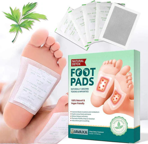 Fitpiick Premium Natural Detox Foot Patches (2x5 packs) BUY 1 GET 1 FREE